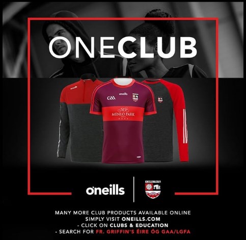 O’Neill’s Club Shop Now Open